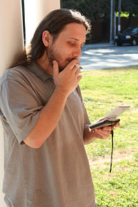Joey's smoke break